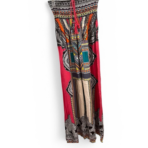 Flying Tomato bohemian colorful print maxi dres NWT XL - Picture 2 of 5